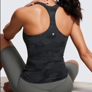 lululemon athletica Black Camo Tank Top